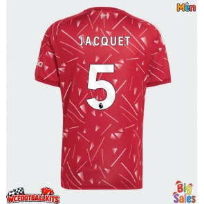 Liverpool Jeremy Jacquet #5 Replica Home Stadium Shirt 2026-27 Short Sleeve
